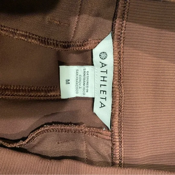 Athleta Rainier mid rise jogger burgundy size Medium - Picture 6 of 12